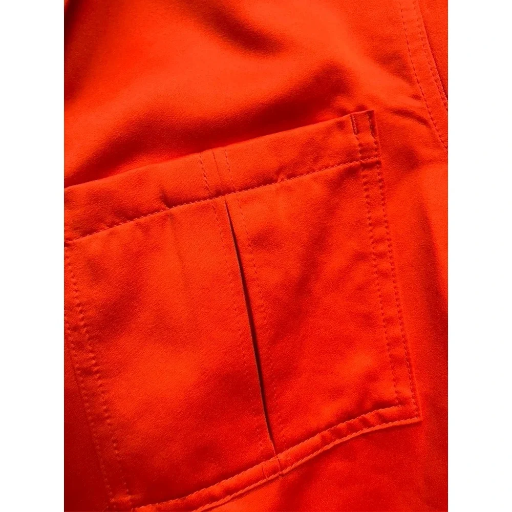 Jordan Jumpman‎ Zip Front Loose Fit Orange Track Jacket Size S